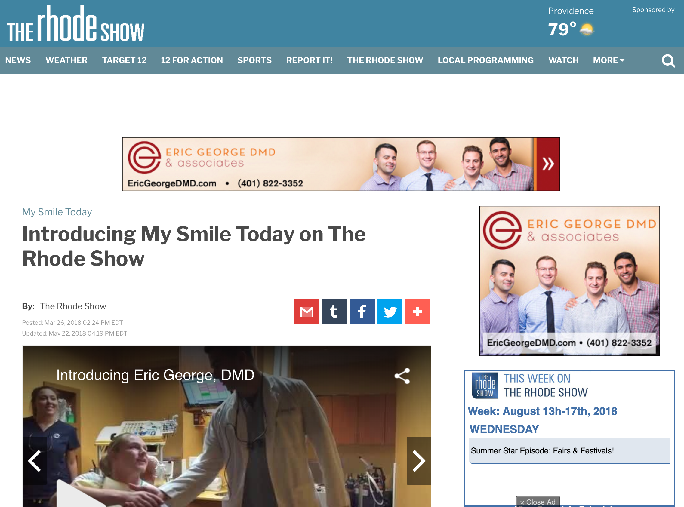My Smile Today – The Rhode Show