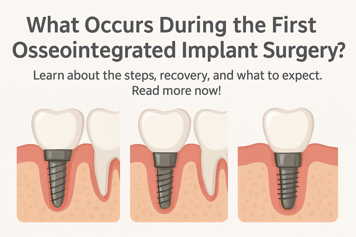 What Happens During The First Osseointegrated Implant Surgery?