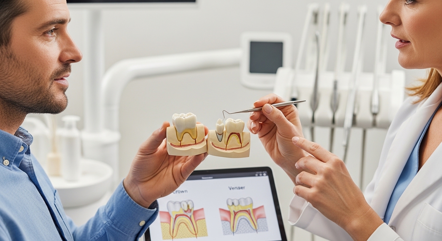 Crown vs. Veneer: Understanding the Key Differences